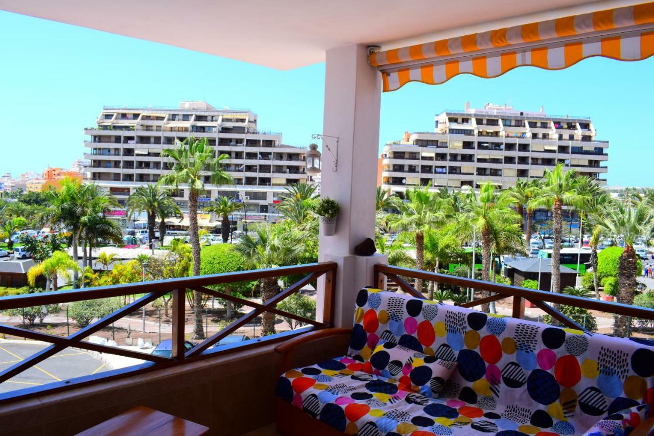 Sunny Summerland Los Cristianos, Ap With City And Ocean View Los Cristianos  Eksteriør billede
