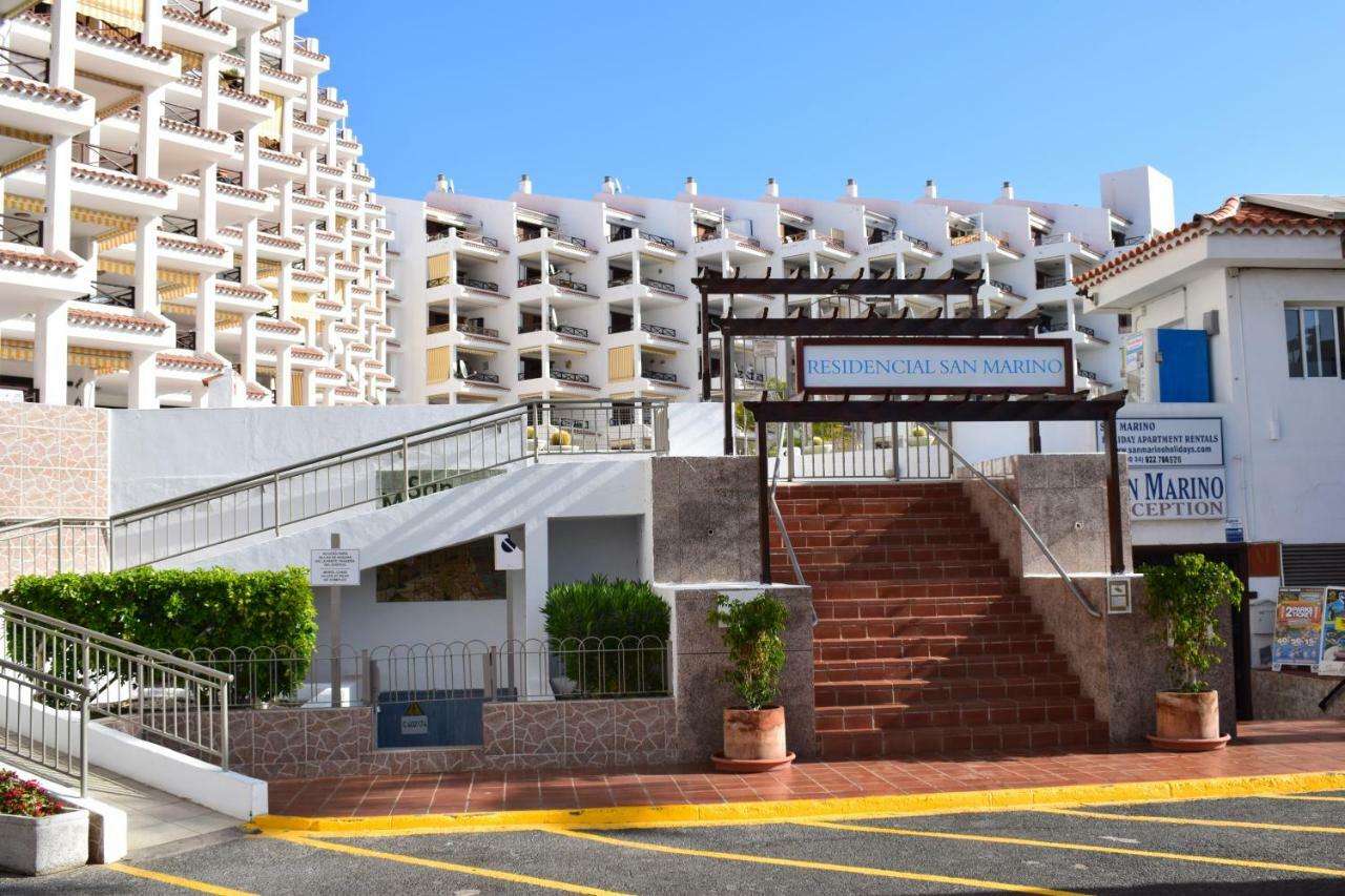 Sunny Summerland Los Cristianos, Ap With City And Ocean View Los Cristianos  Eksteriør billede